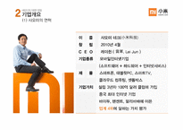 샤오미 기업개요 문제점 -6
