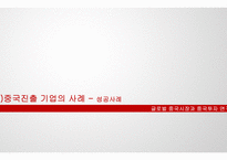 중국 라면시장 진출 사례 분석 -12