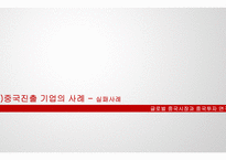 중국 라면시장 진출 사례 분석 -17