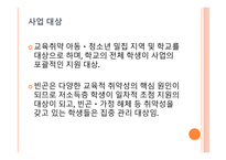 교육복지투자우선지역사업 - 사업 정의, 대상, 목표 -4