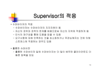 Supervision - 개념, 기능 수행, 기능 역할, 목표, 조건 -14