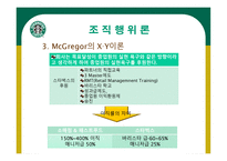 STARBUCKS 조직분석 -19