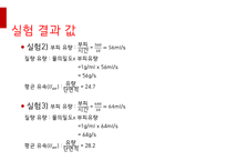 제지 단위 공정 및 실험  마노미터를 이용한 -9