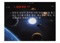 태양계란, 태양계의 탄생, 태양계 식구들 -3