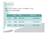 제지단위공정및실험 - 마노미터 식을 이요하여   -5