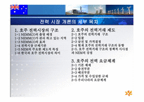 호주의 전력시장 -3