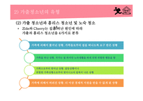 청소년복지론 - 청소년 가출 -12