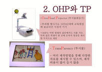 교수매체 특징 및 활용방법 -6