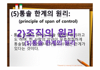 조직이론, 조직의 개념과 원리 -10