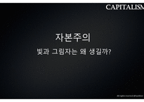 철학의 이해 - 빛과 그림자 자본주의 -5