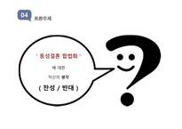 철학의이해 동성결혼합법화 -19