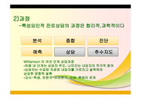 진로상담발표(특성요인) -7