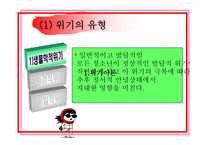 자살구상 청소년을 위한 위기상담, 이혼가정 청소년을 위한 위기상담 -3