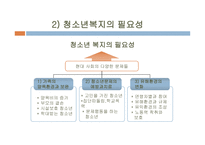 청소년복지 개념과 관점, 필요성 -8
