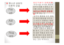 청소년 상담의 정의, 이론적 모델 -4