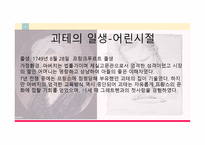 파우스트 줄거리, 괴테 소개 -4