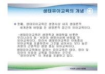 제6장 보육 프로그램의 유형 - 생태 보육 과정 -4