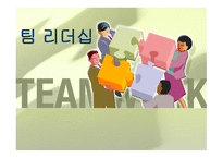 팀 리더십 개념과 특성 -1