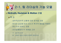 팀 리더십 개념과 특성 -6