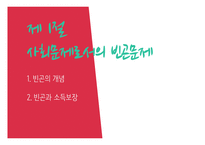 사회복지학 - 소득보장 -3
