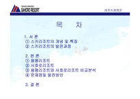 스키리조트 용평리조트와 사호로리조트 -2
