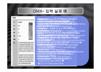 onix 정의 및 배경, 구조 -15