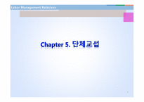 단체교섭 개념, 주체와 범위 -1