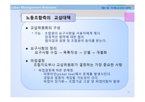단체교섭 개념, 주체와 범위 -12
