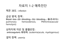 빈혈, 감기증상, 호흡곤란  PBL발표 -13