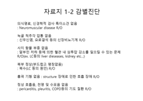 빈혈, 감기증상, 호흡곤란  PBL발표 -14