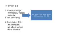 빈혈, 감기증상, 호흡곤란  PBL발표 -18