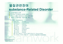 물질관련 장애 - 알코올 관련 장애 -2