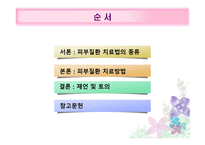 피부질환의 치료적접근 -2