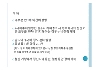 자폐장애 개요, 역학, 원인 -3