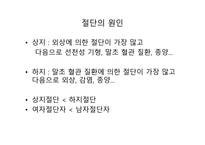 절단 환자와 의지의 관리 -3