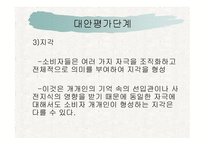 June과 Fimm의 마케팅 전략 분석 - 대안평가 단계를 중심으로 -11