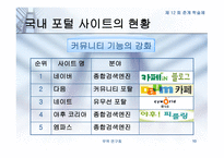 인터넷 포탈 사이트의 성공 전략 -10