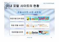 인터넷 포탈 사이트의 성공 전략 -11