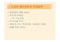 스포츠 에이젼트 - 스포츠 마케팅 -9