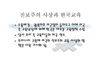 진보주의 사상, 정의와 배경 -16