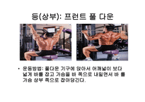 웨이트 트레이닝 초보자를 위한 기초 프로그램 -6