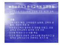진보주의 정의, 배경, 교육원리 -19