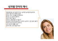인간과언어_언어와 사회의 문제 - 서론, 성차별 언어, 남녀의 언어차이, 금기어, 방언, 결론 -6