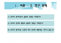 유아의 정서지능 수준에 따른 공격적 행동의 차이 - 연구 목적, 필요성 -7