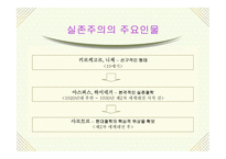 실존주의 개념, 배경 주요이론 -6