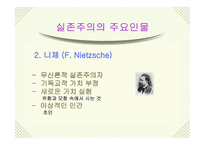 실존주의 개념, 배경 주요이론 -8
