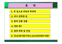 스포츠사회학 - 우리나라 체육계를 보며 내가 선택한 길은 최고경영자 -2