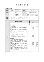 농구 수업 설계안 - 스탠다드(세트) 슛 -1