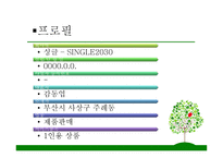 1인용 물품 판매전문점, 싱글, 2030의 젊은 싱글족 겨냥 - 사업계획서 -7