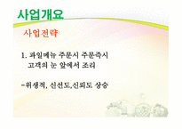 사업계획서 과일 판매&카페 - 회사 소개, 사업 개요 -13